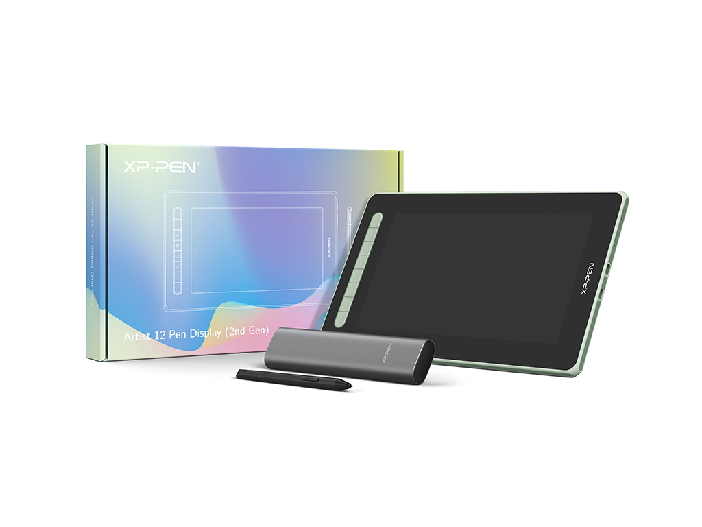 Интерактивный дисплей XPPen Artist  12 (2-ое поколение) зеленый