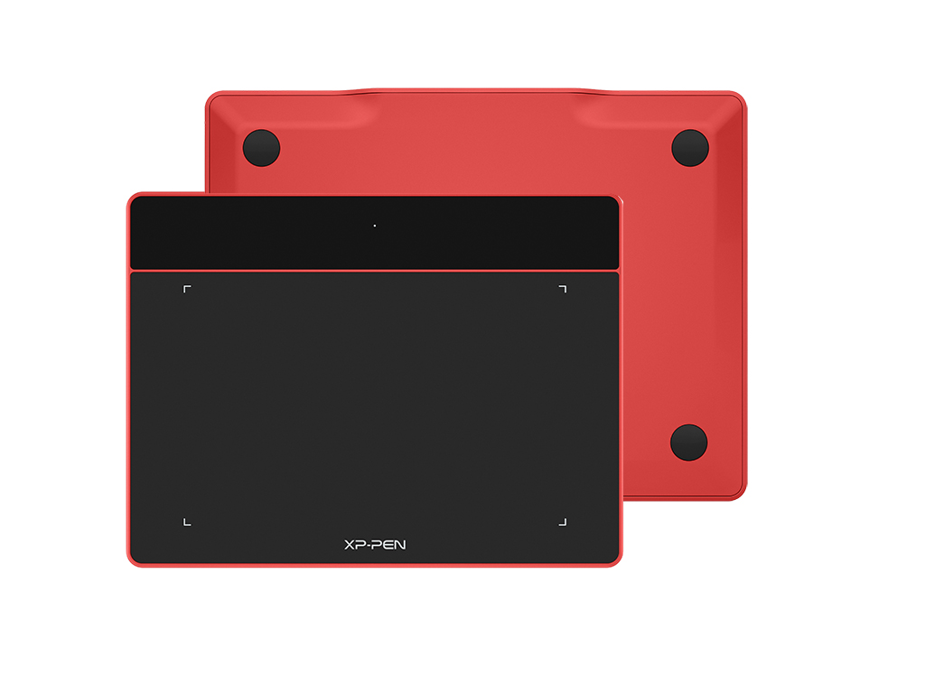 Графический планшет XPPen Deco Fun S (Small) красный